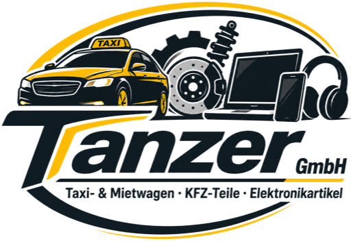 Tanzer GmbH – Taxi- & Mietwagen · KFZ-Teile · Elektronikartikel